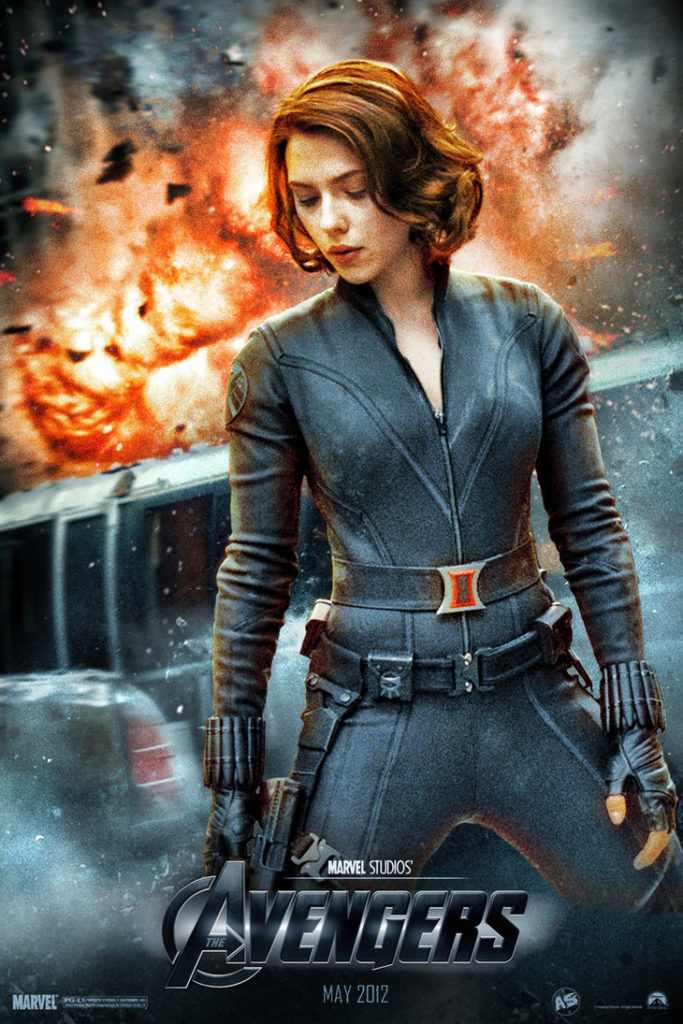 Blackwidow, membre des Avengers
