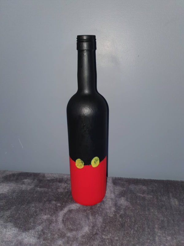 final result, the bottle is finished